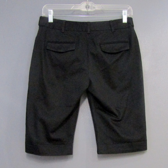 Express Black Editor Bermuda Shorts Size 0 - Picture 3 of 5